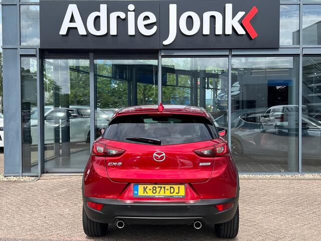Mazda CX-3 2.0 SkyActiv-G 121 Sportive | NAVIGATIE | A.CAMERA | 18 INCH LMV | STOEL VERWARMING | CRUISE CONTROL | UNIEKE KM STAND 26.603KM |