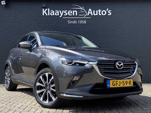 Mazda CX-3 2.0 SkyActiv-G 120 GT-M AUT. | navigatie | trekhaak | leder interieur | head up display | camera | apple carplay