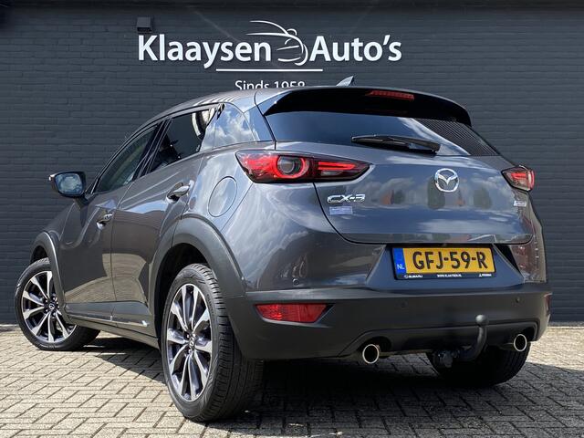 Mazda CX-3 2.0 SkyActiv-G 120 GT-M AUT. | navigatie | trekhaak | leder interieur | head up display | camera | apple carplay