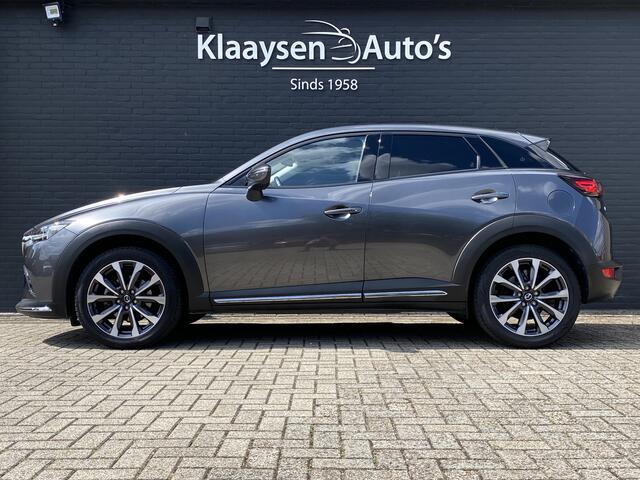 Mazda CX-3 2.0 SkyActiv-G 120 GT-M AUT. | navigatie | trekhaak | leder interieur | head up display | camera | apple carplay