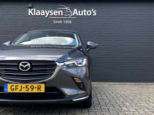 Mazda CX-3 2.0 SkyActiv-G 120 GT-M AUT. | navigatie | trekhaak | leder interieur | head up display | camera | apple carplay