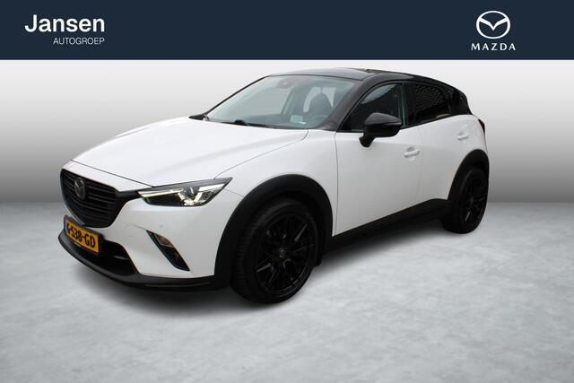 Mazda CX-3 2.0 SkyActiv-G 120 GT-M , 18 Inch LMV, Apple Carplay, Camera, Adap. Cruise, Navi, Bose, CLima, Stuur/Stoelverwarming, PDC, LKA