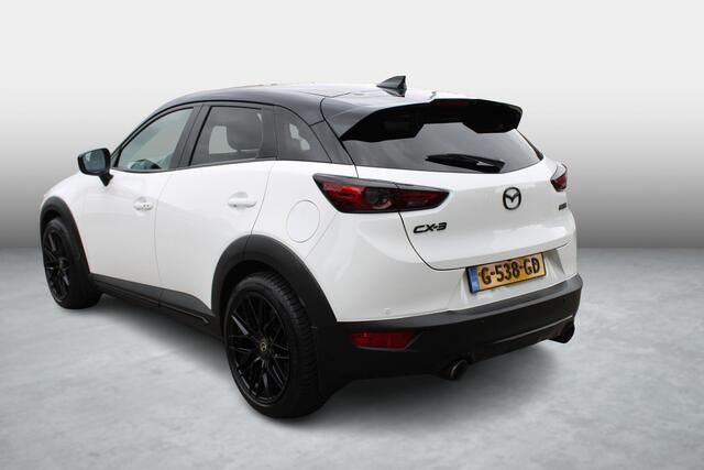 Mazda CX-3 2.0 SkyActiv-G 120 GT-M , 18 Inch LMV, Apple Carplay, Camera, Adap. Cruise, Navi, Bose, CLima, Stuur/Stoelverwarming, PDC, LKA