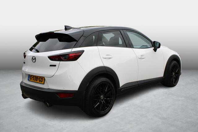 Mazda CX-3 2.0 SkyActiv-G 120 GT-M , 18 Inch LMV, Apple Carplay, Camera, Adap. Cruise, Navi, Bose, CLima, Stuur/Stoelverwarming, PDC, LKA