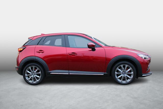 Mazda CX-3 2.0 SkyActiv-G 150 GT-M 4WD , Automaat, Wit Leder, Adap.Cruise, Bose, HUD, Clima, Camera, PDC, LMV 18 Inch, Stuur/Stoelverwarming