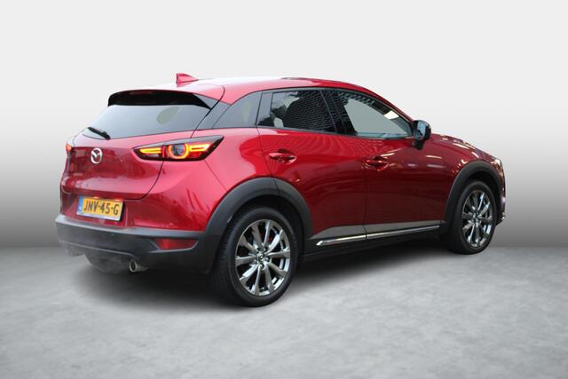 Mazda CX-3 2.0 SkyActiv-G 150 GT-M 4WD , Automaat, Wit Leder, Adap.Cruise, Bose, HUD, Clima, Camera, PDC, LMV 18 Inch, Stuur/Stoelverwarming