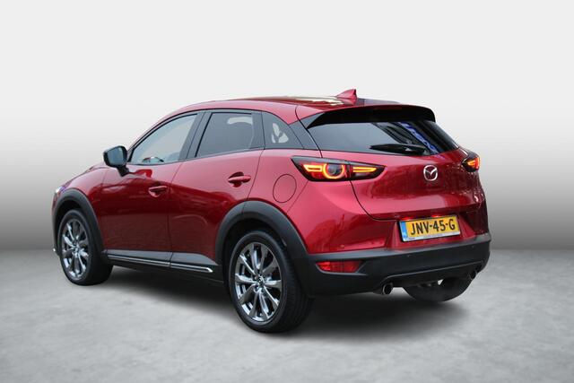 Mazda CX-3 2.0 SkyActiv-G 150 GT-M 4WD , Automaat, Wit Leder, Adap.Cruise, Bose, HUD, Clima, Camera, PDC, LMV 18 Inch, Stuur/Stoelverwarming