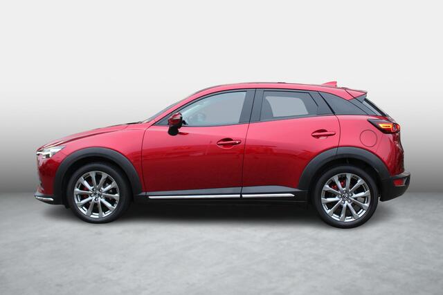 Mazda CX-3 2.0 SkyActiv-G 150 GT-M 4WD , Automaat, Wit Leder, Adap.Cruise, Bose, HUD, Clima, Camera, PDC, LMV 18 Inch, Stuur/Stoelverwarming