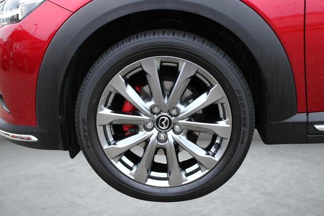 Mazda CX-3 2.0 SkyActiv-G 150 GT-M 4WD , Automaat, Wit Leder, Adap.Cruise, Bose, HUD, Clima, Camera, PDC, LMV 18 Inch, Stuur/Stoelverwarming