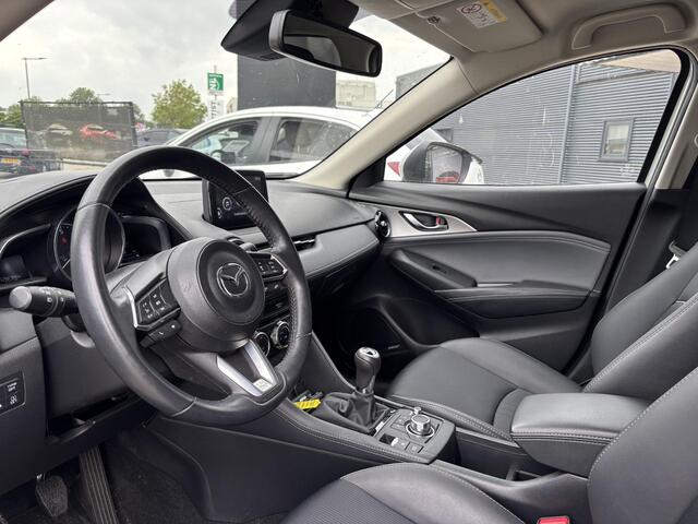 Mazda CX-3 2.0 SkyActiv-G 120 GT-M , Trekhaak, Adap.Cruise, Half Leder, Bose, HUD, Navi, Clima, Camera, PDC, LMV 18 Inch, Stuur/Stoelverwarming