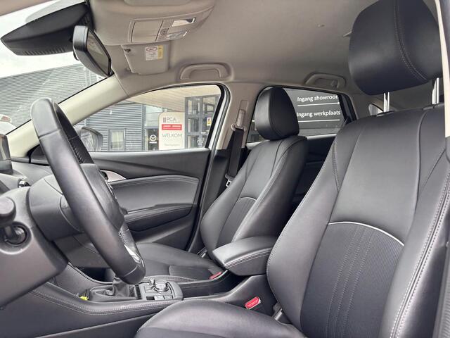 Mazda CX-3 2.0 SkyActiv-G 120 GT-M , Trekhaak, Adap.Cruise, Half Leder, Bose, HUD, Navi, Clima, Camera, PDC, LMV 18 Inch, Stuur/Stoelverwarming