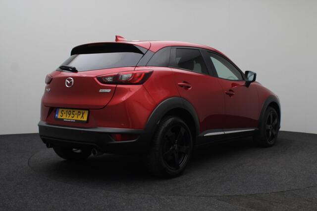 Mazda CX-3 2.0 SkyActiv-G 120 TS+ 2017 | Goed Onderhouden | Stoelverwarming | Navigatie | Cruise Control | DAB Radio | 2 Sleutels | Elektrische Ramen | Boekjes | Achteruitrij Camera | Lichtmetaal