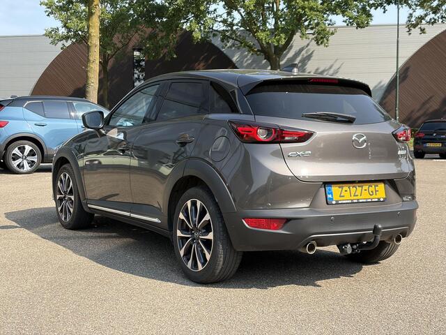 Mazda CX-3 2.0 SkyActiv-G 120 GT-M CAMERA | STOELVERWARMING | HEAD-UP DISPLAY | APPLE/ANDROID AUTO/CARPLAY | AFNEEMBARE TREKHAAK | VOLLEDIG ONDERHOUDEN | ALL-IN PRIJS | RIJKLAAR GELEVERD MET 12 MAANDEN BOVAG GARANTIE