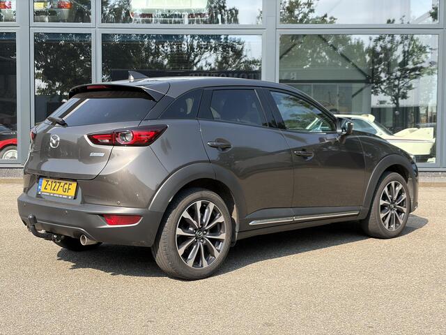 Mazda CX-3 2.0 SkyActiv-G 120 GT-M CAMERA | STOELVERWARMING | HEAD-UP DISPLAY | APPLE/ANDROID AUTO/CARPLAY | AFNEEMBARE TREKHAAK | VOLLEDIG ONDERHOUDEN | ALL-IN PRIJS | RIJKLAAR GELEVERD MET 12 MAANDEN BOVAG GARANTIE