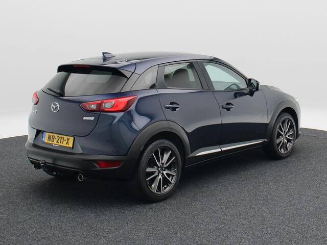 Mazda CX-3 2.0 SkyActiv-G 120 GT-M Automaat | Adaptive Cruise | Stoelverwarming | Head UP | Trekhaak | Camera | Bluetooth | 18 Inch | 91.327 Km !!