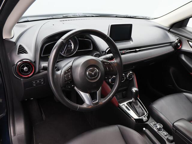Mazda CX-3 2.0 SkyActiv-G 120 GT-M Automaat | Adaptive Cruise | Stoelverwarming | Head UP | Trekhaak | Camera | Bluetooth | 18 Inch | 91.327 Km !!