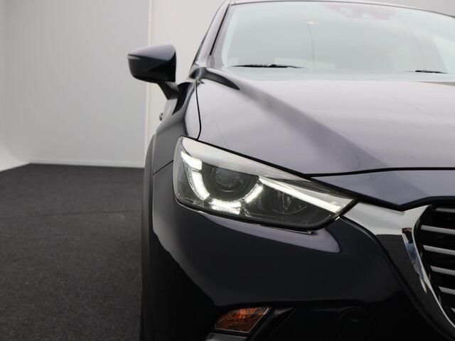 Mazda CX-3 2.0 SkyActiv-G 120 GT-M Automaat | Adaptive Cruise | Stoelverwarming | Head UP | Trekhaak | Camera | Bluetooth | 18 Inch | 91.327 Km !!