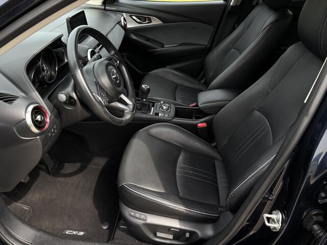 Mazda CX-3 2.0 120pk SkLGT | Volleder | Trekhaak | Stoelgeheugen