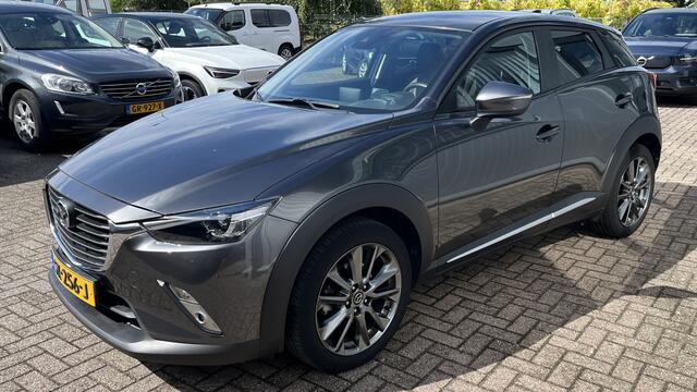 Mazda CX-3 2.0 SkyActiv-G 120 GT-Luxury | Head-up | Getinte ramen | Automaat | Leer | Stoel verwarming