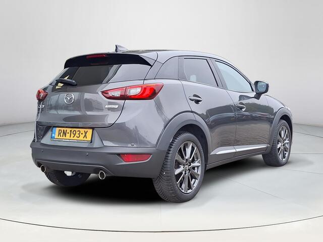 Mazda CX-3 2.0 SkyActiv-G 120 GT-Luxury | Stoelverwarming | Lichtmetalen velgen | Elektrische verstelbare stoelen met geheugen | Achteruitrijcamera | Head-up display |