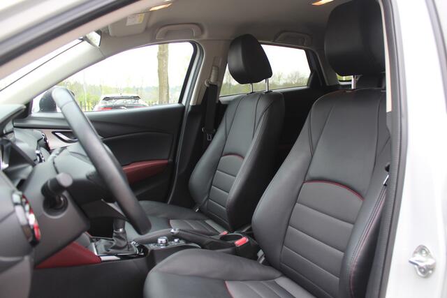 Mazda CX-3 2.0 SkyActiv-G 120 GT-M Line / Trekhaak / Camera / Leder / Head-up / Bose / Navigatie / Cruise Control / Keyless / Stoelverwarming