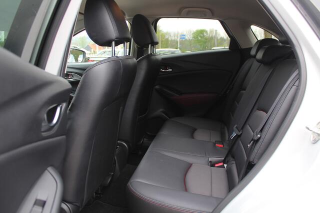Mazda CX-3 2.0 SkyActiv-G 120 GT-M Line / Trekhaak / Camera / Leder / Head-up / Bose / Navigatie / Cruise Control / Keyless / Stoelverwarming