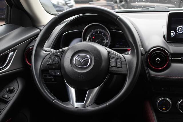 Mazda CX-3 2.0 SkyActiv-G 120 GT-M Line / Trekhaak / Camera / Leder / Head-up / Bose / Navigatie / Cruise Control / Keyless / Stoelverwarming