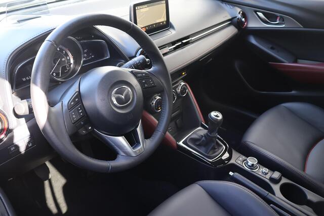 Mazda CX-3 2.0 SkyActiv-G 120 GT-M Line | Trekhaak | Leer | Stoelverw