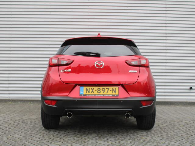 Mazda CX-3 2.0 SkyActiv-G 120 GT-M | Stuur-/stoelverwarming | Leer | Dodehoek detectie | Camera | Bose | HUD | LED | 18" LM | Cruise adapt. | Navi | Clima |