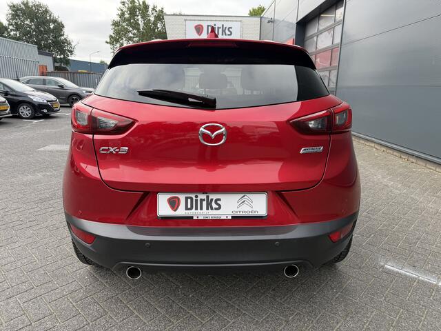 Mazda CX-3 2.0 SkyActiv-G 120 GT-Luxury (Camera - Leder incl verwarming - LED - Bose - Head up - Keyless Entry - Automatische Airco - Adaptieve Cruise Controle)
