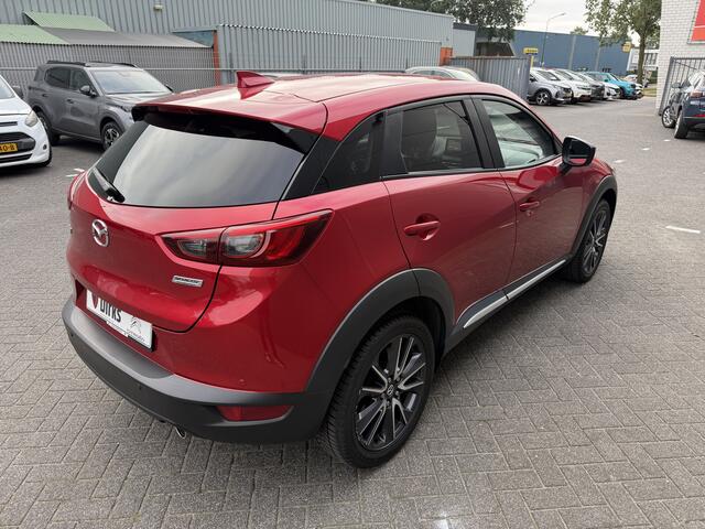 Mazda CX-3 2.0 SkyActiv-G 120 GT-Luxury (Camera - Leder incl verwarming - LED - Bose - Head up - Keyless Entry - Automatische Airco - Adaptieve Cruise Controle)