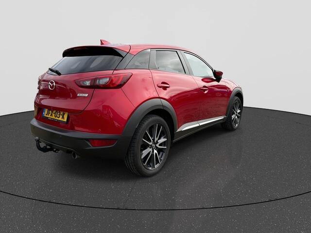 Mazda CX-3 2.0 SkyActiv-G 150 SkyLease GT 4WD | Navigatie | Camera | Climate Control | Cruise Control | Lederen Bekleding | Stoel Verwarming | LM-velgen | Parkeersensoren | Trekhaak |