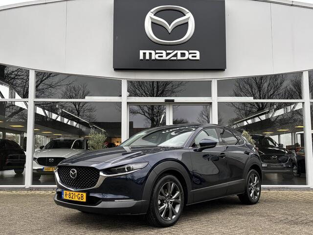 Mazda CX-30 2.0 e-SkyActiv-X M Hybrid Luxury 1e Eig. Dealer onderh., Bose, Leer+ memory, Stoel.verw., Stuurverw, Android/Carplay Auto, Navigatie, Elektr. A.klep, Keyless