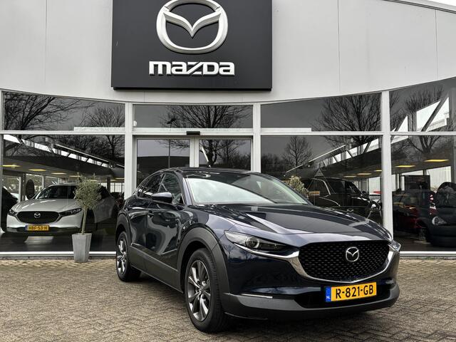 Mazda CX-30 2.0 e-SkyActiv-X M Hybrid Luxury 1e Eig. Dealer onderh., Bose, Leer+ memory, Stoel.verw., Stuurverw, Android/Carplay Auto, Navigatie, Elektr. A.klep, Keyless