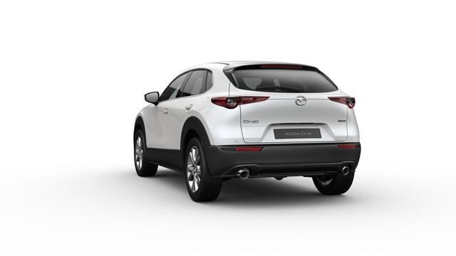 Mazda CX-30 e-Skyactiv X 186 6AT Takumi Black Comfort Pack | 18-inch lichtmetalen velgen, Silver | 360° View Monitor | 7-inch digitale meterset