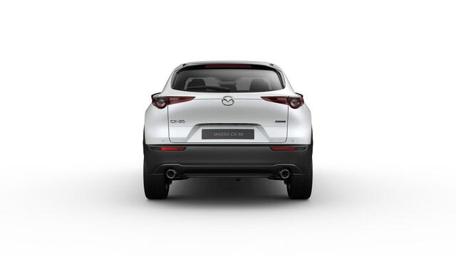 Mazda CX-30 e-Skyactiv X 186 6AT Takumi Black Comfort Pack | 18-inch lichtmetalen velgen, Silver | 360° View Monitor | 7-inch digitale meterset