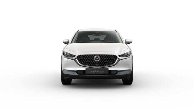 Mazda CX-30 e-Skyactiv X 186 6AT Takumi Black Comfort Pack | 18-inch lichtmetalen velgen, Silver | 360° View Monitor | 7-inch digitale meterset
