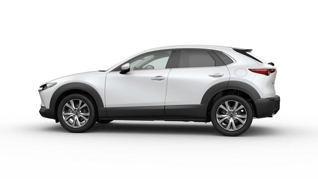 Mazda CX-30 e-Skyactiv X 186 6AT Takumi Black Comfort Pack | 18-inch lichtmetalen velgen, Silver | 360° View Monitor | 7-inch digitale meterset