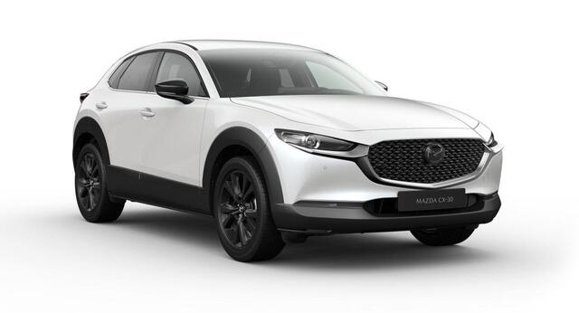 Mazda CX-30 2.0 e-SkyActiv-X M Hybrid Homura 186PK Automaat: ¤ 3.100,- VOORRAADKORTING