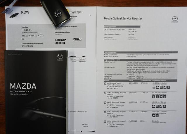 Mazda CX-30 2.0 e-SkyActiv-X M Hybrid 180PK Luxury/Leer/Bose/ Dealeronderhouden