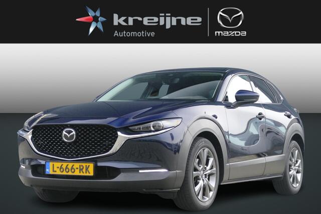 Mazda CX-30 2.0 e-SkyActiv-X M Hybrid Luxury | Leder | 360 Camera | Bose | RIJKLAARPRIJS!!