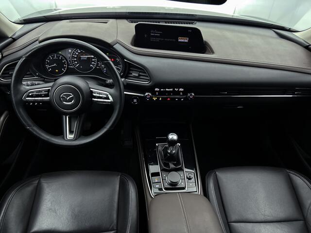 Mazda CX-30 2.0 e-SkyActiv-X M Hybrid Luxury Navigatie | Leder | Camera achter | PDC v+ a | Elektr. achterklep