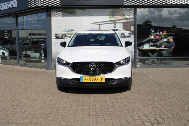 Mazda CX-30 2.0 e-SkyActiv-X 180 M Hybrid100th Anniversary Ed. , Rood Leder, Schuifdak, Bose, 360 Camera, Stoelverwarming, Stuurverwarming, Clima, Adap. Cruise, HUD, LMV 18 Inch, Elektrische klep