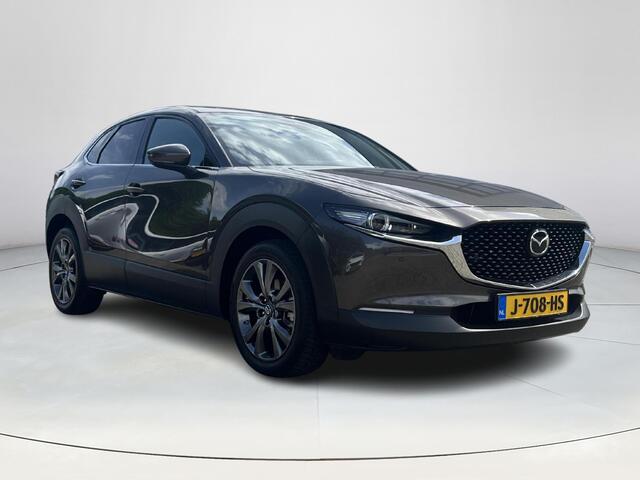 Mazda CX-30 2.0 e-SkyActiv-X M Hybrid Luxury | Dealer onderhouden | Achteruitrijcamera | Parkeersensoren voor en achter | Elektrische achterklep | Stoel en Stuurverwarming | Bose | Lederbekleding met stoelgeheugen | HeadupDisplay | Full LED Koplampen | Applecarplay 