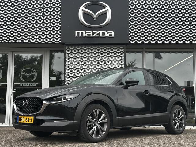 Mazda CX-30 2.0 e-SkyActiv-X M Hybrid Luxury | I-ACTIVESENSE PACK | 360 CAMERA | LEER | STOEL EN STUURVERWARMING | NAVIGATIE | BOSE | SCHUIFKANTELDAK |