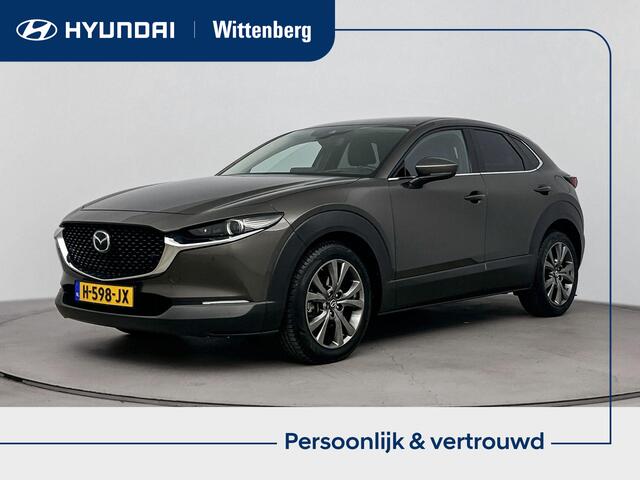 Mazda CX-30 2.0 e-SkyActiv-X M Hybrid Luxury | a-cam | Navi | climate control | Cruise control | Leder | stoel en stuur-verwarming |