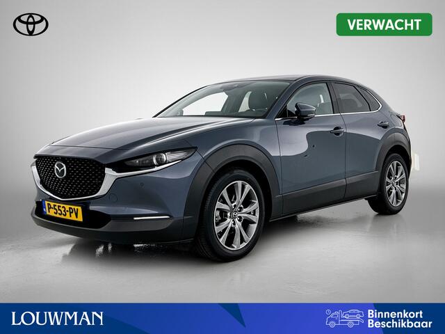 Mazda CX-30 2.0 e-SkyActiv-X M Hybrid Luxury | Memory Seat | Leder | 360 Camera | Navigatie | Trekhaak |