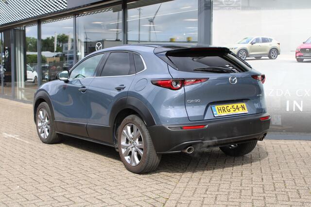 Mazda CX-30 2.0 e-SkyActiv Luxury-Line M 150 Hybrid , Automaat, Trekhaak, I-Activsense Pakket, 360 Camera, Adap.Cruise, Bose, Apple Carplay, Navi, LMV 18 Inch, Stuur/Stoelverwarming