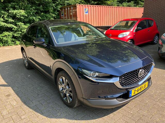 Mazda CX-30 e-SkyActiv-X 186 automaat AWD Exclusive-line met Black Comfort Pack/Driver Assistance & Sound Pack/Design Pack en Sunroof *Trekhaak* *Dealeronderhouden*