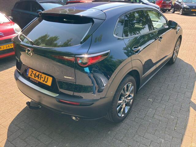 Mazda CX-30 e-SkyActiv-X 186 automaat AWD Exclusive-line met Black Comfort Pack/Driver Assistance & Sound Pack/Design Pack en Sunroof *Trekhaak* *Dealeronderhouden*